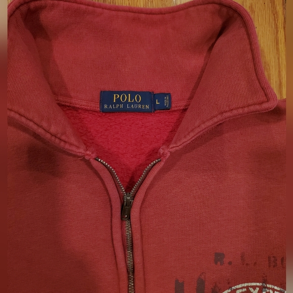 Mens Polo Ralph Lauren zip neck sweater - Picture 4 of 4